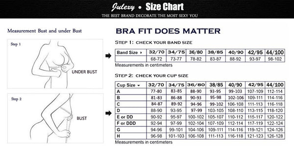 Julexy Sexy Brand big size 80/36-105/46 CD Women Bras push up sports embroidery underwear young women