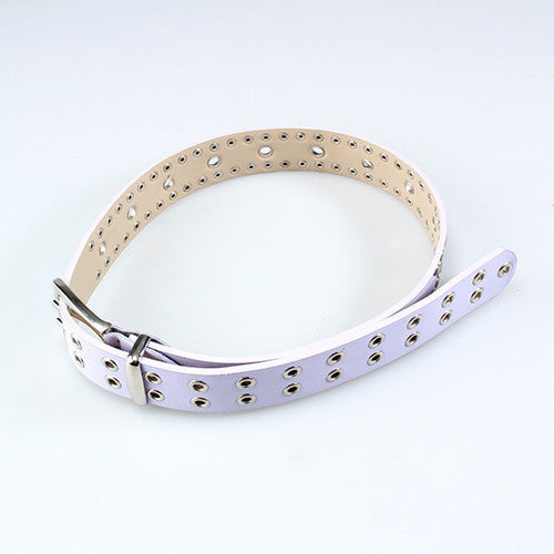 Perforated Belt (Purple)