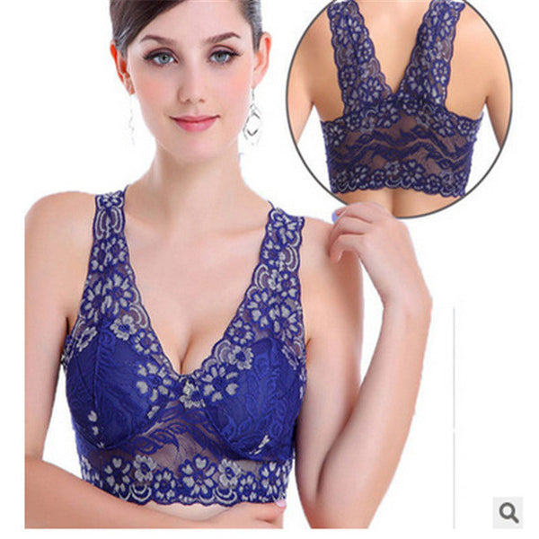 HOT Women Sexy Seamless Lace Bras Sports Bra Woman No Rims