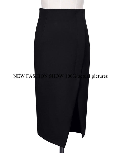 Autumn Winter High Waisst midi bobycon pencil skirts