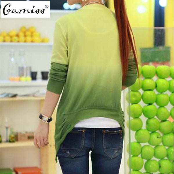 Gamiss 5 Colors Spring 2016 New Fashion Womens Cardigan Coat