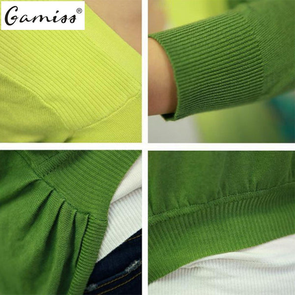 Gamiss 5 Colors Spring 2016 New Fashion Womens Cardigan Coat