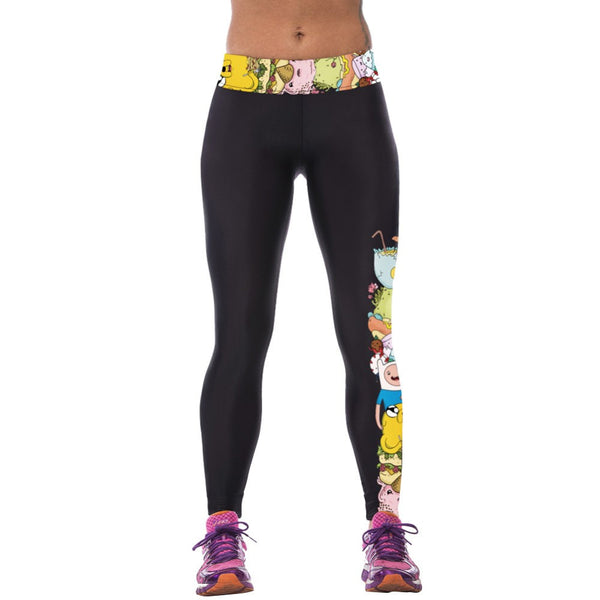 2016 Sexy Women Sport Fitness leggings 3D printed