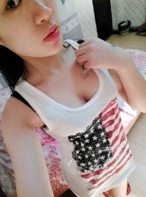 American flag T-shirt for women