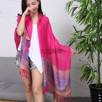 2017 Cotton Classic WOen Printed of wholesale scarves scarves Lady Girls Size 180 * 70 CM