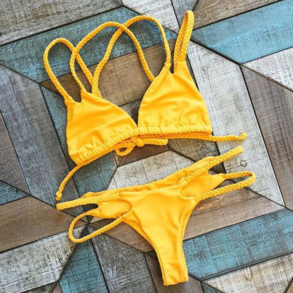 2016 brazillian bikini sexy swimwear ladies