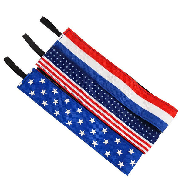 Women Adjustable headband with American Pride Printing