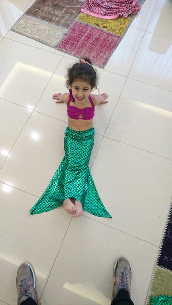 2016 New Small Tail Mermaid Ariel Princess Dress