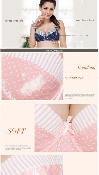 2016 new arrival cotton brassiere maternity mother breastfeeding bra