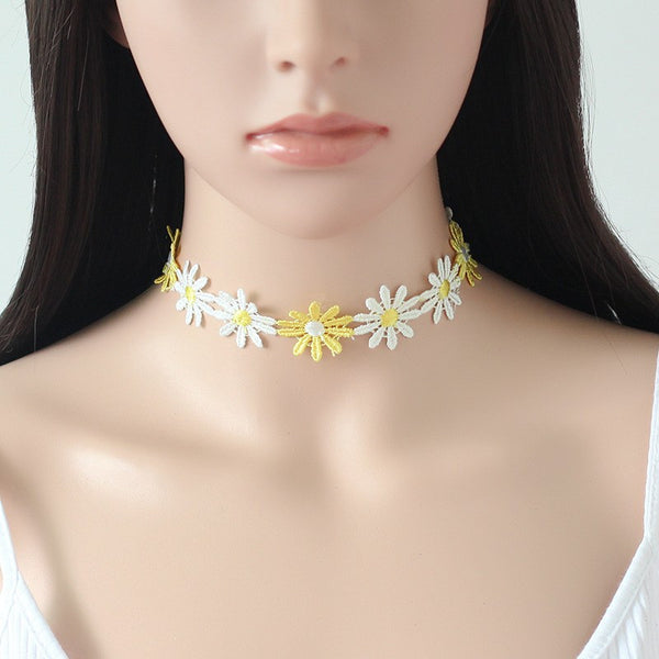 Most wanted Harajuku Fashion White Lace Choker Necklace